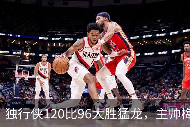 独行侠120比96大胜猛龙，主帅梅：我们在用正确方式打球