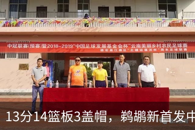13分14篮板3盖帽，鹈鹕新首发中锋首秀交出两双